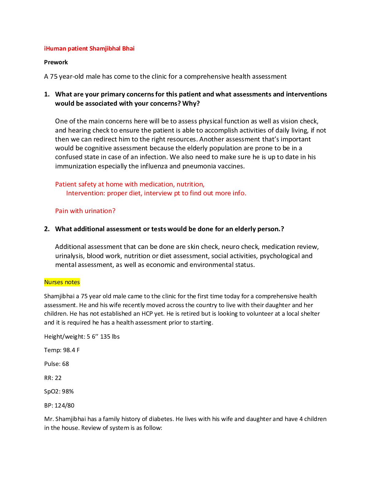 Preview image of iHuman patient Shamjibhal Bhai document